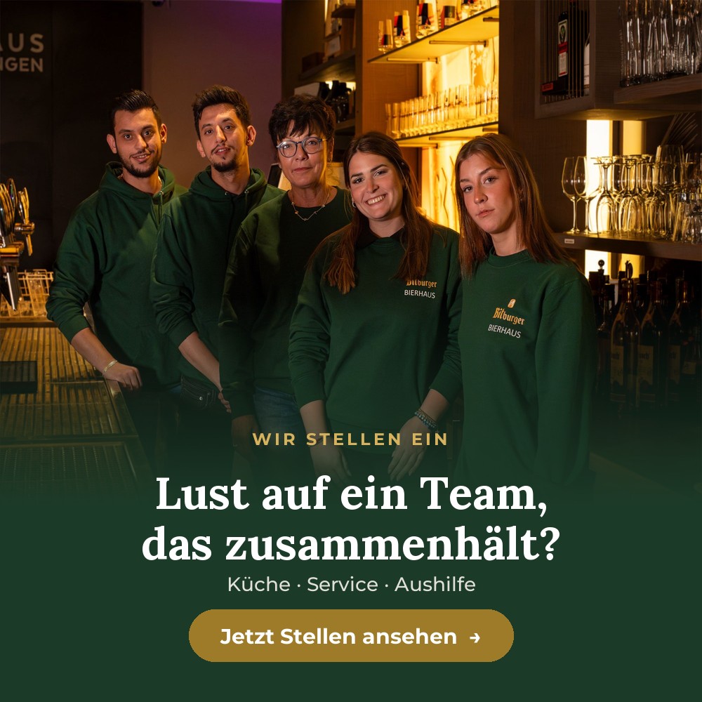 Wir stellen ein: Lust auf ein Team, das zusammenhält?